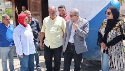 رئيس شركة الصرف الصحي بالإسكندرية يتفقد محطات ومواقع بمنطقة العامرية