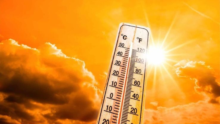 موجة حر قياسية وأمطار رعدية عبر عدة ولايات