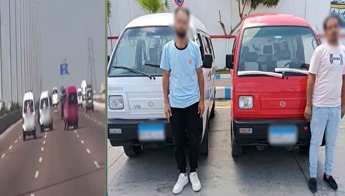 حفل زفاف انتهى بقسم الشرطة.. ضبط سائقين عرضا حياة المواطنين للخطر بالإسكندرية