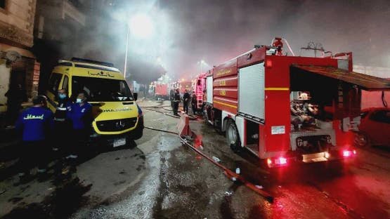 اندلاع حريق داخل شقة سكنية بمنطقة الفلل في بنها – الأسبوع