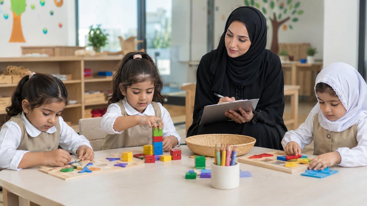 6 مكونات لتقييم طلبة رياض الأطفال.. و4 مستويات وصفية للأداء