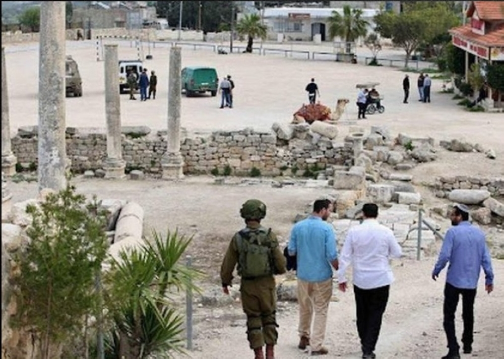 فلسطين تدين اعتداءات الاحتلال على المواقع الأثرية في سبسطية بالضفة