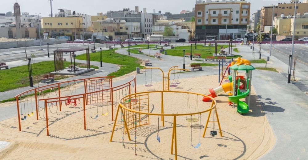الخُبر.. إنجاز 96% من حديقة جديدة بحي مدينة العمال