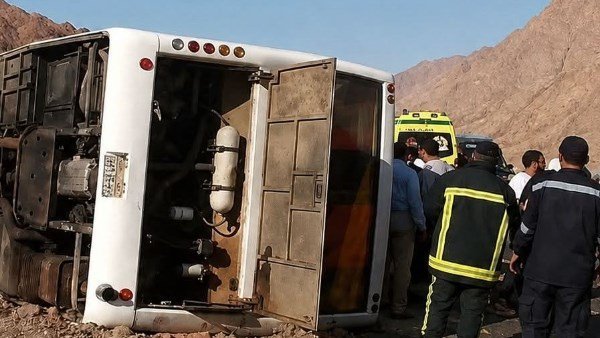 حادث أتوبيس نويبع.. توجيهات حكومية عاجلة وآخر تطورات أعداد الوفيات والمصابين